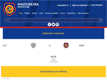 Tablet Screenshot of madureiraec.com.br